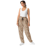 Digital Desert CAMO Unisex Wide-Leg Joggers