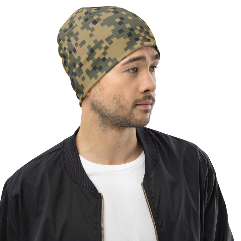 Digital Dual-Tex CAMO Beanie - Head
