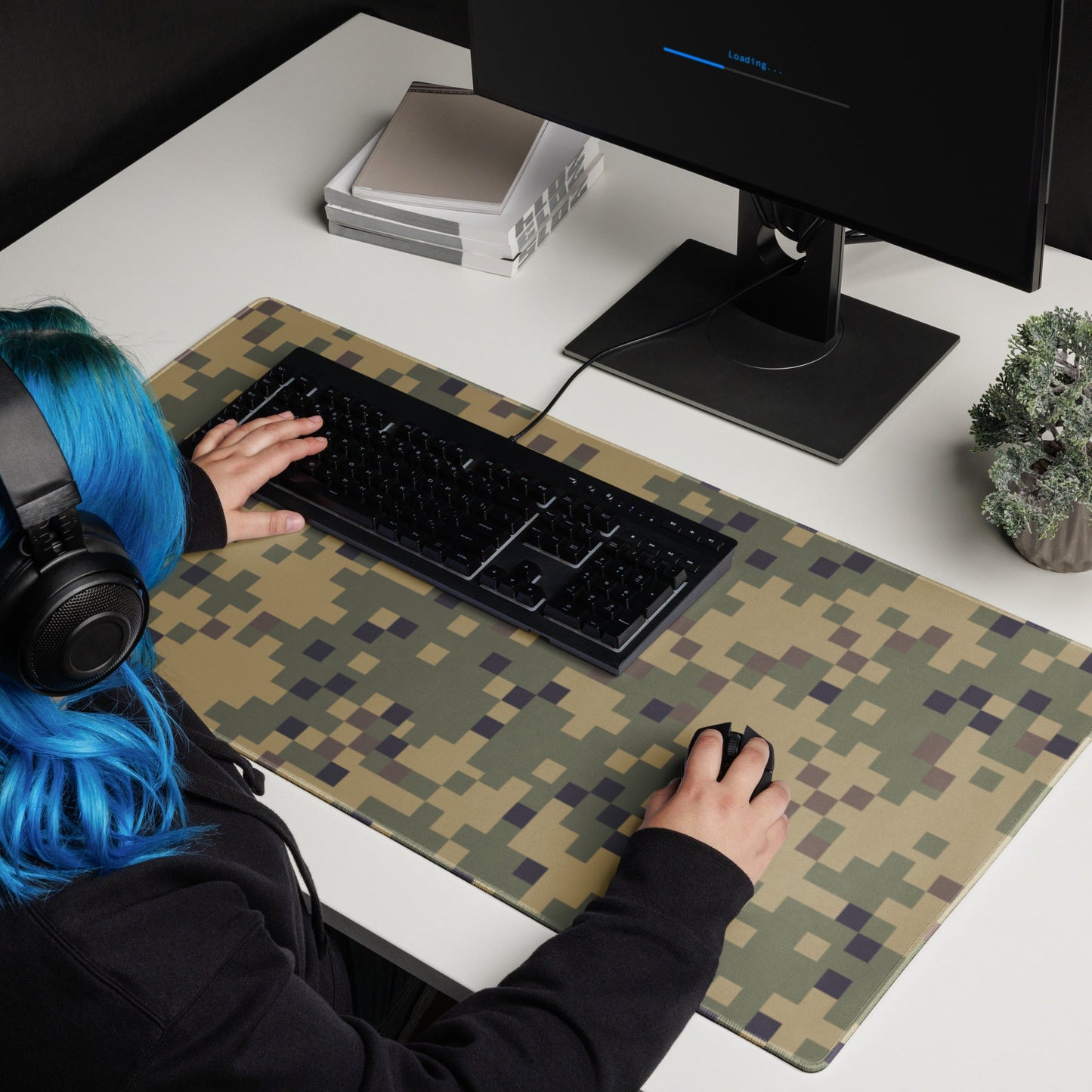 American Digital Dual-Tex CAMO Gaming Mouse Pad