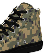 Digital Dual-Tex CAMO Mens High-Top Canvas Shoes