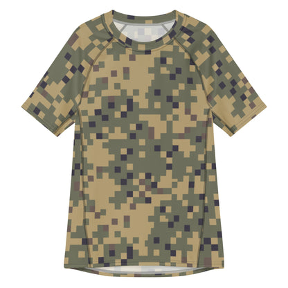 American Digital Dual-Tex CAMO Mens Short-Sleeve Rash Guard - 2XS - Short-sleeve Guards