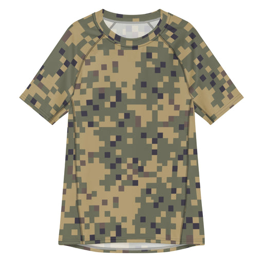 Digital Dual-Tex CAMO Mens Short-Sleeve Rash Guard - 2XS - SS