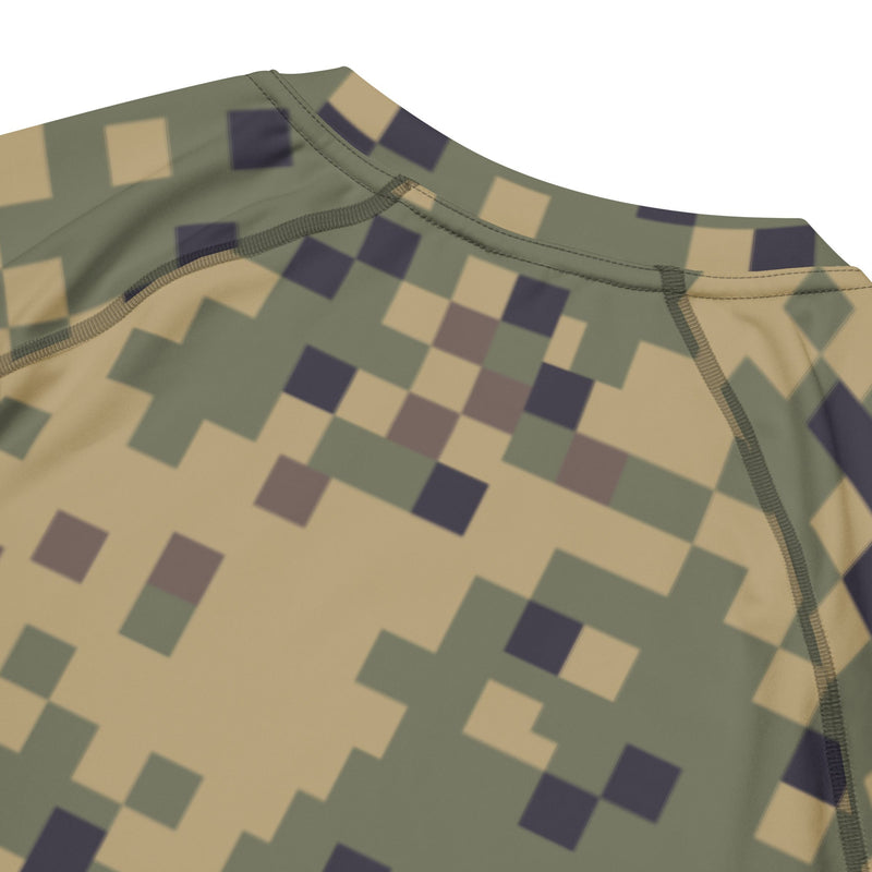 Digital Dual-Tex CAMO Mens Short-Sleeve Rash Guard - SS