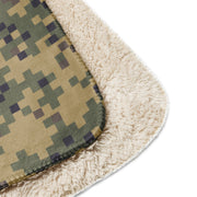 Digital Dual-Tex CAMO Sherpa Blanket