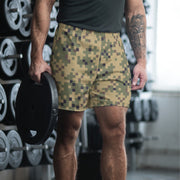 Digital Dual-Tex CAMO Unisex Athletic Long Shorts - XS