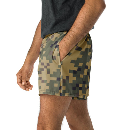 American Digital Dual-Tex CAMO Unisex Athletic Shorts - XS