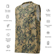 Digital Dual-Tex CAMO Unisex Basketball Jersey