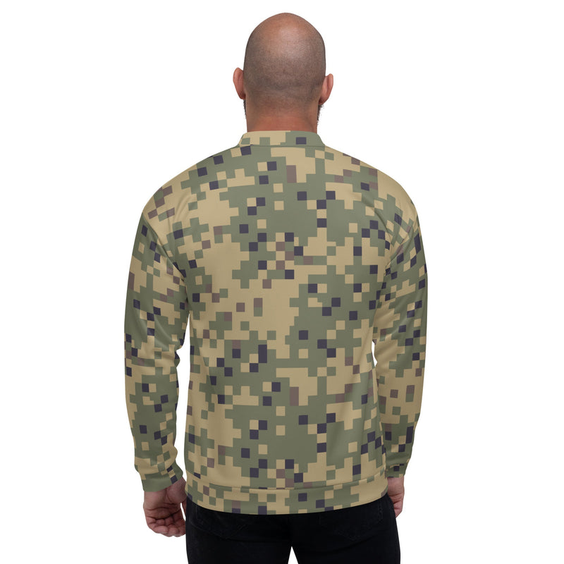 Digital Dual-Tex CAMO Unisex Bomber Jacket