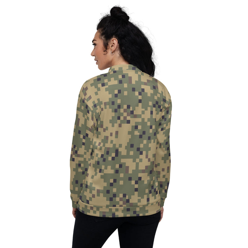 Digital Dual-Tex CAMO Unisex Bomber Jacket