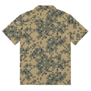 Digital Dual-Tex CAMO Unisex Short-Sleeve Button Shirt - Button-Up