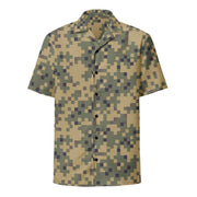 Digital Dual-Tex CAMO Unisex Short-Sleeve Button Shirt - Button-Up