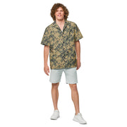 Digital Dual-Tex CAMO Unisex Short-Sleeve Button Shirt - Button-Up