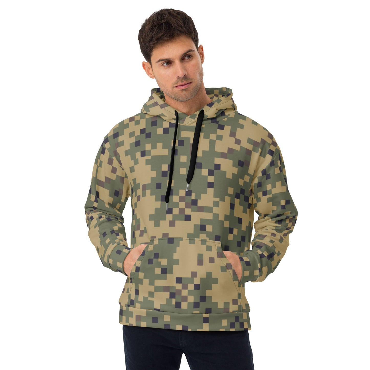American Digital Dual-Tex CAMO Unisex Hoodie - 2XS - Hoodies