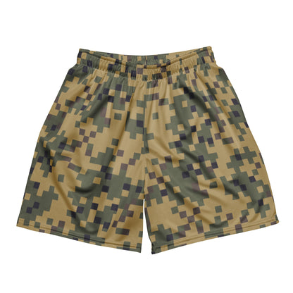 American Digital Dual-Tex CAMO Unisex mesh shorts - 2XS - Mesh Shorts