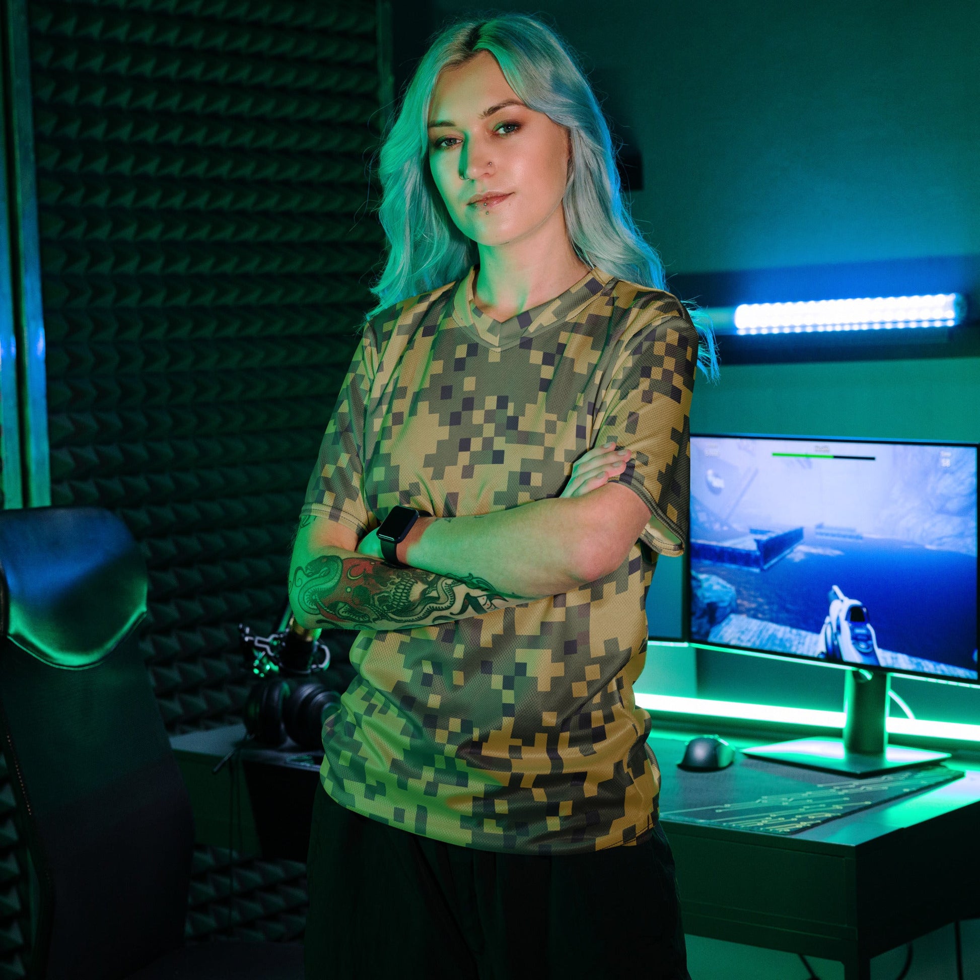 American Digital Dual-Tex CAMO unisex sports jersey - Sports Jerseys