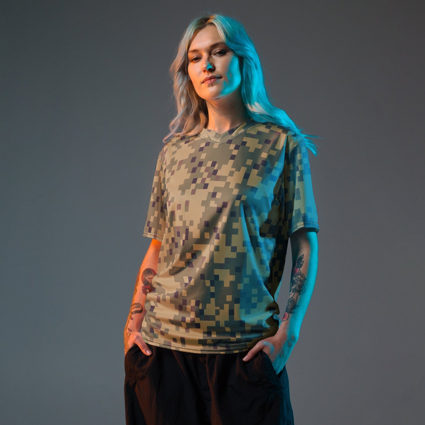 American Digital Dual-Tex CAMO unisex sports jersey - Sports Jerseys