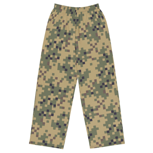 American Digital Dual-Tex CAMO unisex wide-leg pants - 2XS - Wide-leg Pants