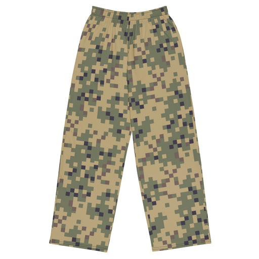 Digital Dual-Tex CAMO Unisex Wide-Leg Leisure Pants - 2XS - Pant