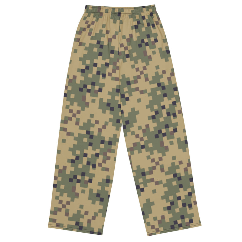 Digital Dual-Tex CAMO Unisex Wide-Leg Leisure Pants - Pant