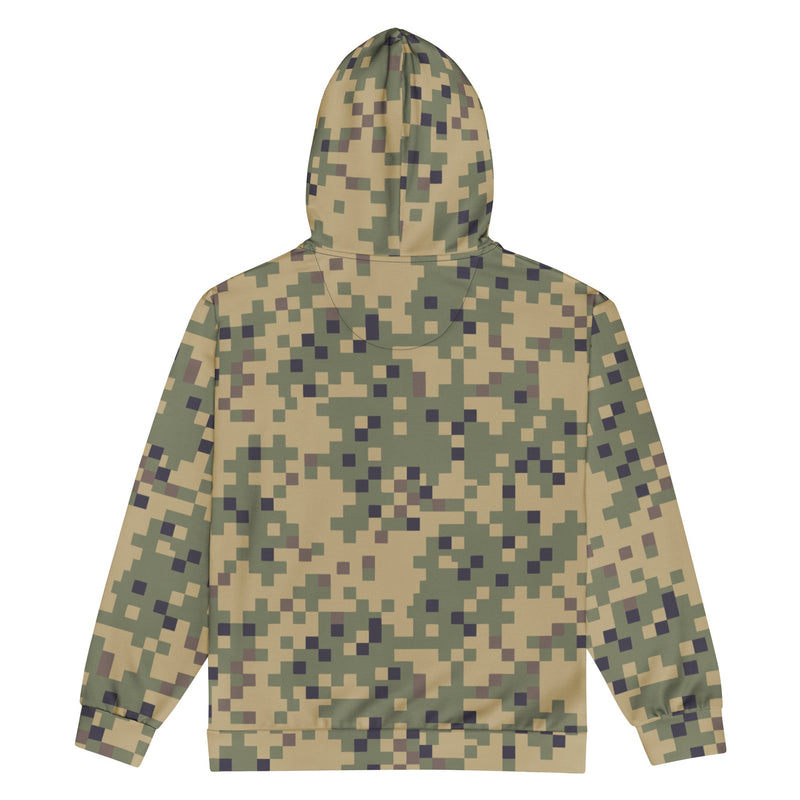 Digital Dual-Tex CAMO Unisex Zip Hoodie