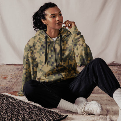 American Digital Dual-Tex CAMO Unisex zip hoodie - Zip Hoodies