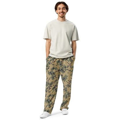 American Digital Dual-Tex CAMO Wide-leg joggers - Joggers