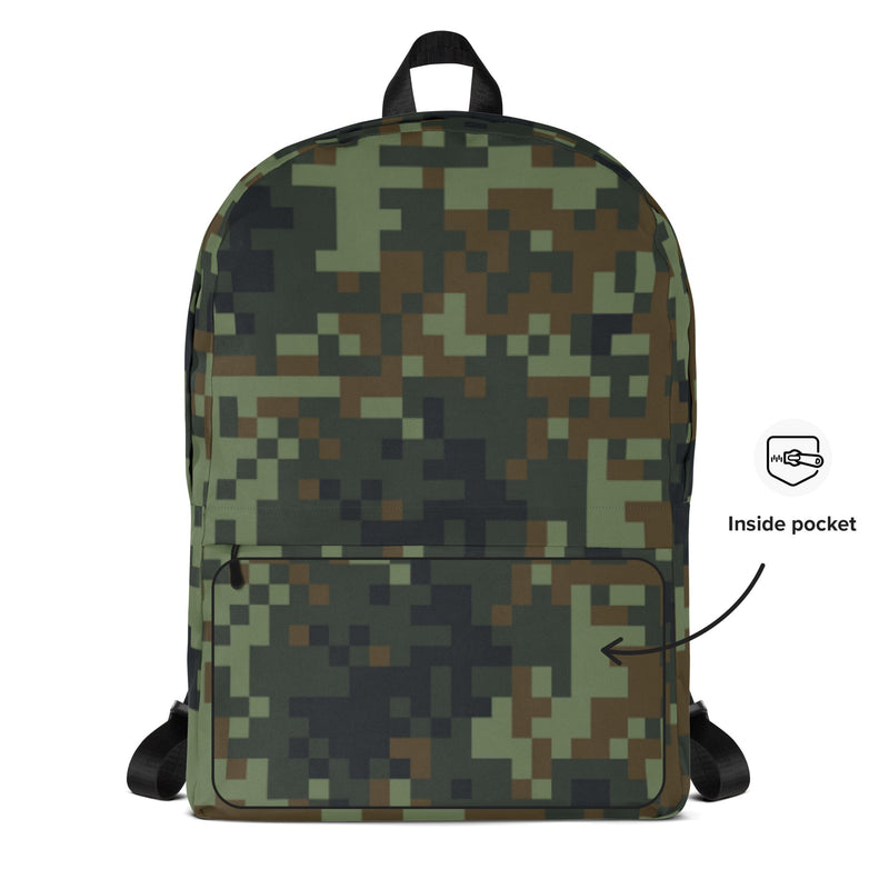 Digital Dual-Tex Woodland CAMO Backpack