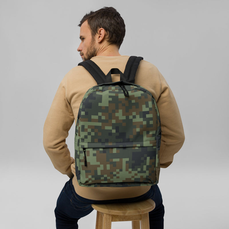 Digital Dual-Tex Woodland CAMO Backpack