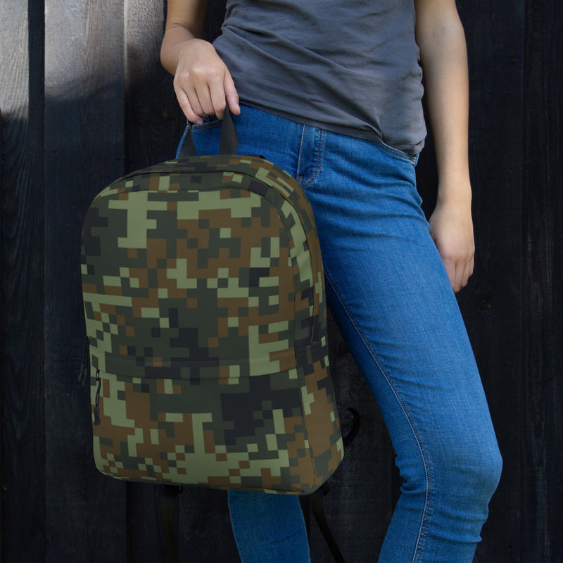 Digital Dual-Tex Woodland CAMO Backpack