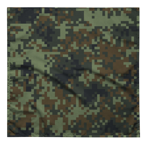 Digital Dual-Tex Woodland CAMO Bandana - L - Head