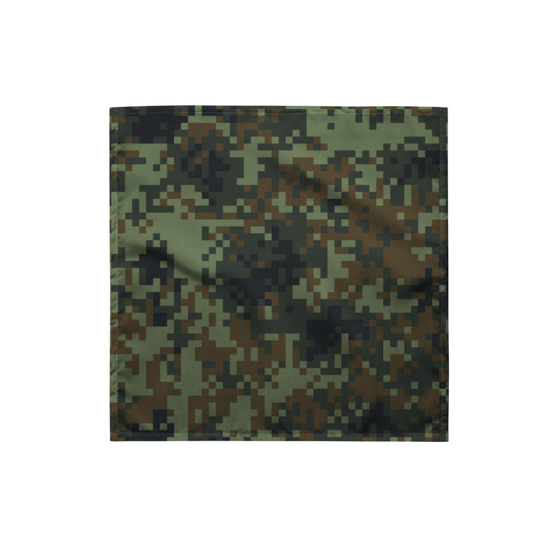 Digital Dual-Tex Woodland CAMO Bandana - S
