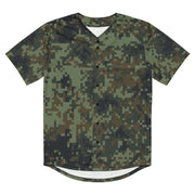 Digital Dual-Tex Woodland CAMO Unisex Baseball Jersey