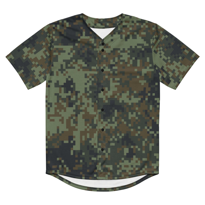 Digital Dual-Tex Woodland CAMO Unisex Baseball Jersey