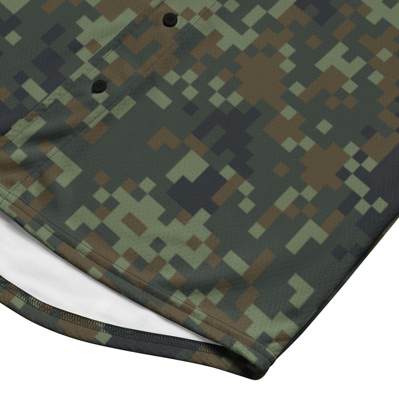 Digital Dual-Tex Woodland CAMO Unisex Baseball Jersey
