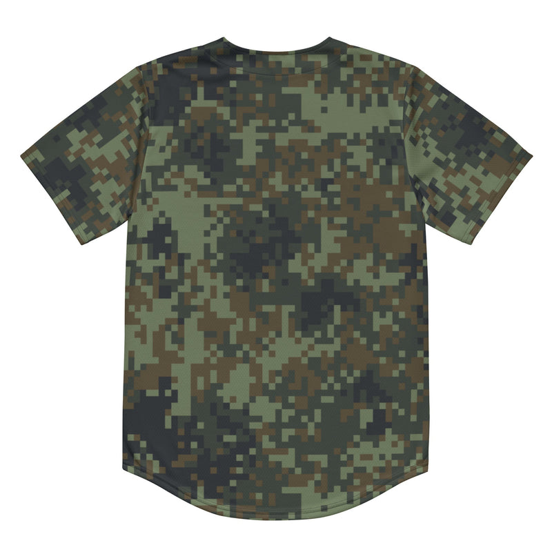 Digital Dual-Tex Woodland CAMO Unisex Baseball Jersey