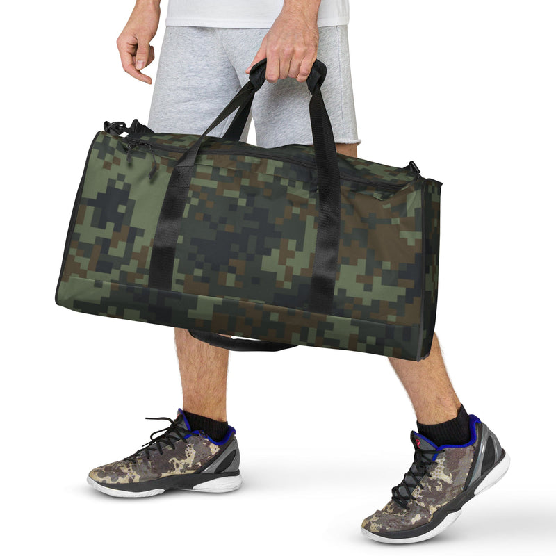 Digital Dual-Tex Woodland CAMO Duffle Bag