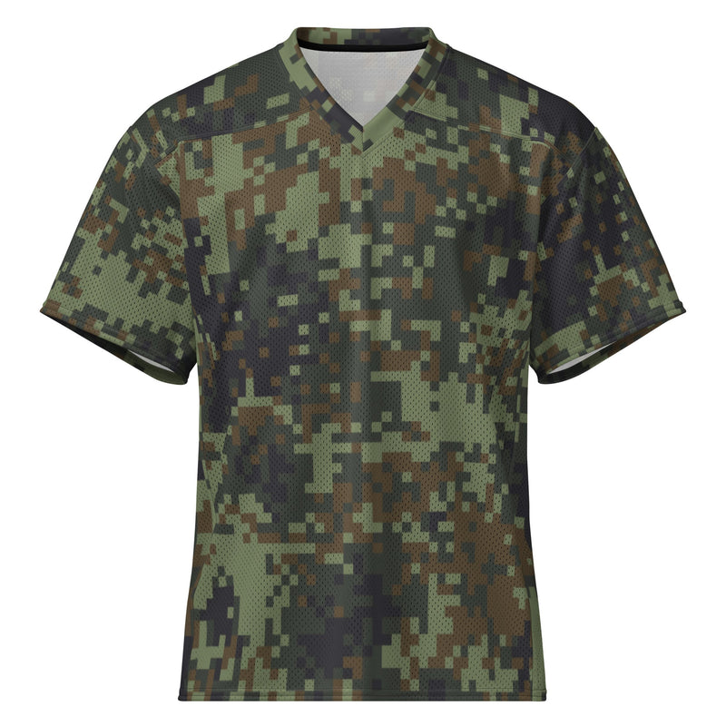 Digital Dual-Tex Woodland CAMO Unisex Football Jersey - 2XS - American