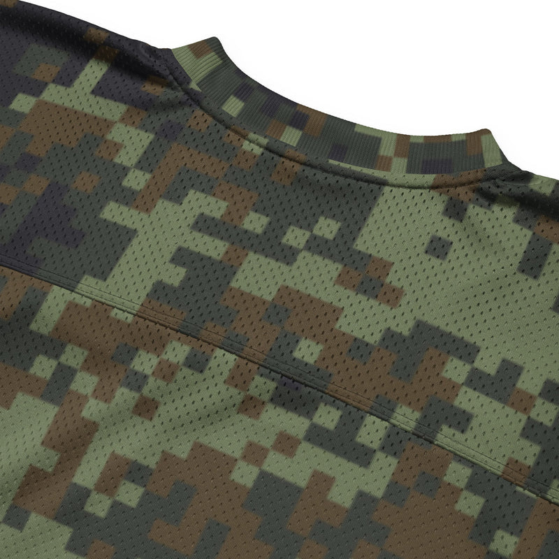 Digital Dual-Tex Woodland CAMO Unisex Football Jersey - American
