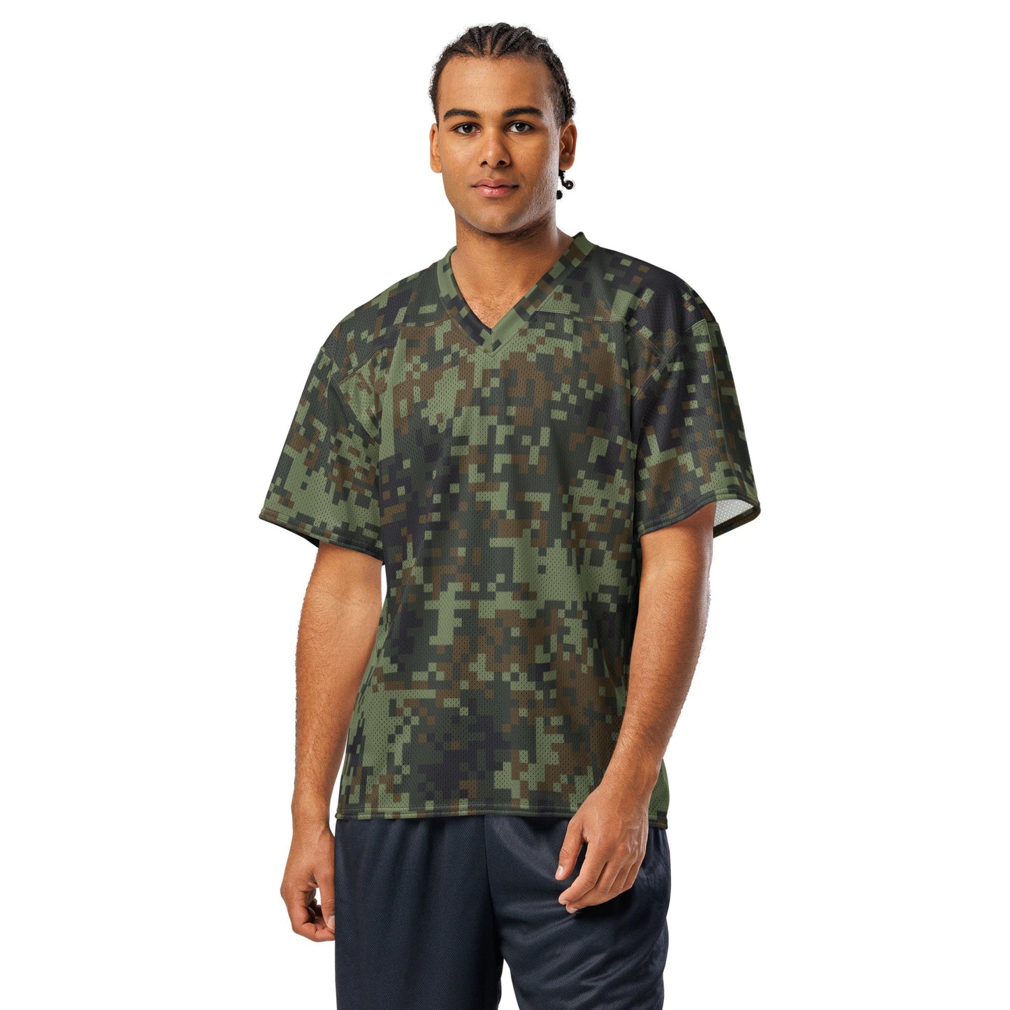 American Digital Dual-Tex Woodland CAMO football jersey - Football Jersey