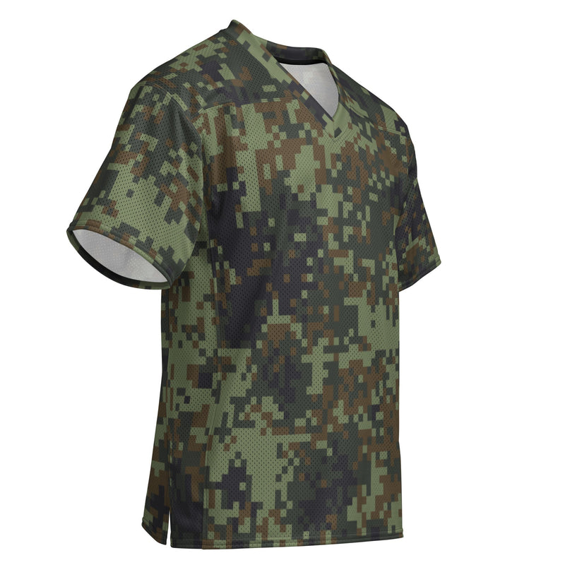 Digital Dual-Tex Woodland CAMO Unisex Football Jersey - American