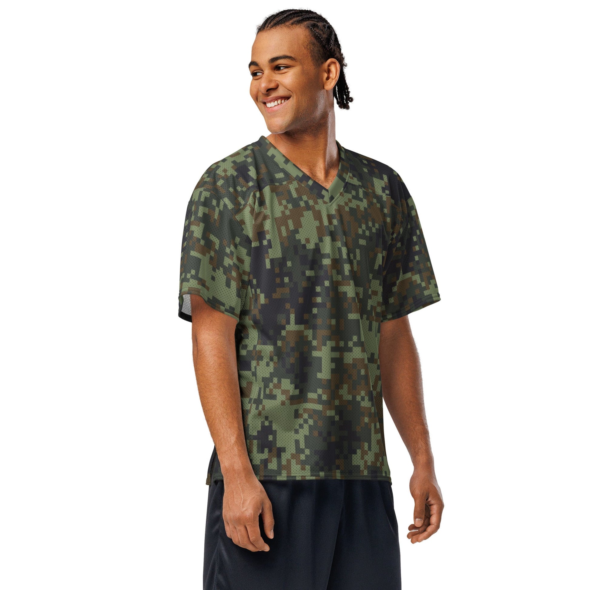 American Digital Dual-Tex Woodland CAMO football jersey - Football Jersey