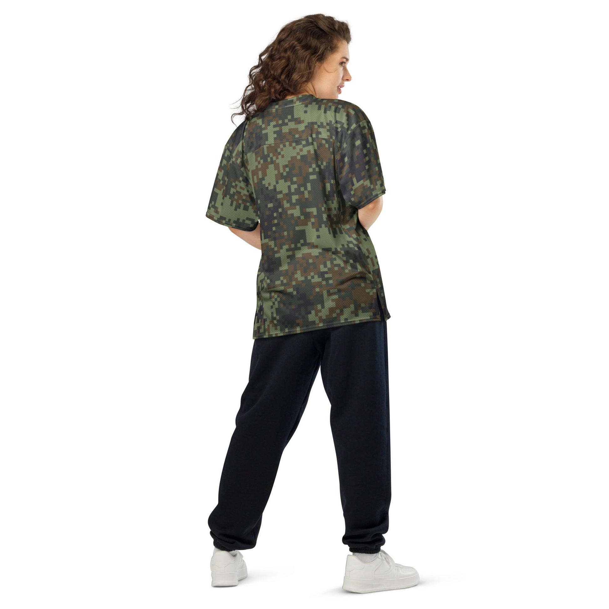American Digital Dual-Tex Woodland CAMO football jersey - Football Jersey