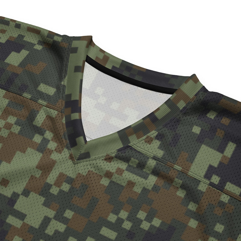 Digital Dual-Tex Woodland CAMO Unisex Football Jersey - American