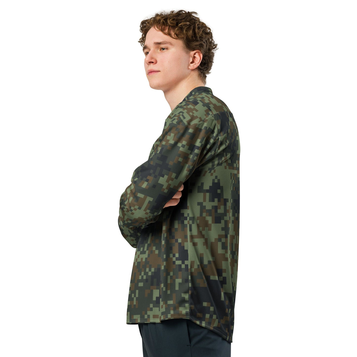 American Digital Dual-Tex Woodland CAMO hockey fan jersey - 2XS - Hockey Jerseys