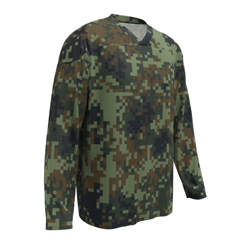 Digital Dual-Tex Woodland CAMO Unisex Hockey Fan Jersey