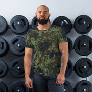 Digital Dual-Tex Woodland CAMO Mens Athletic T-Shirt - XS - Shirt