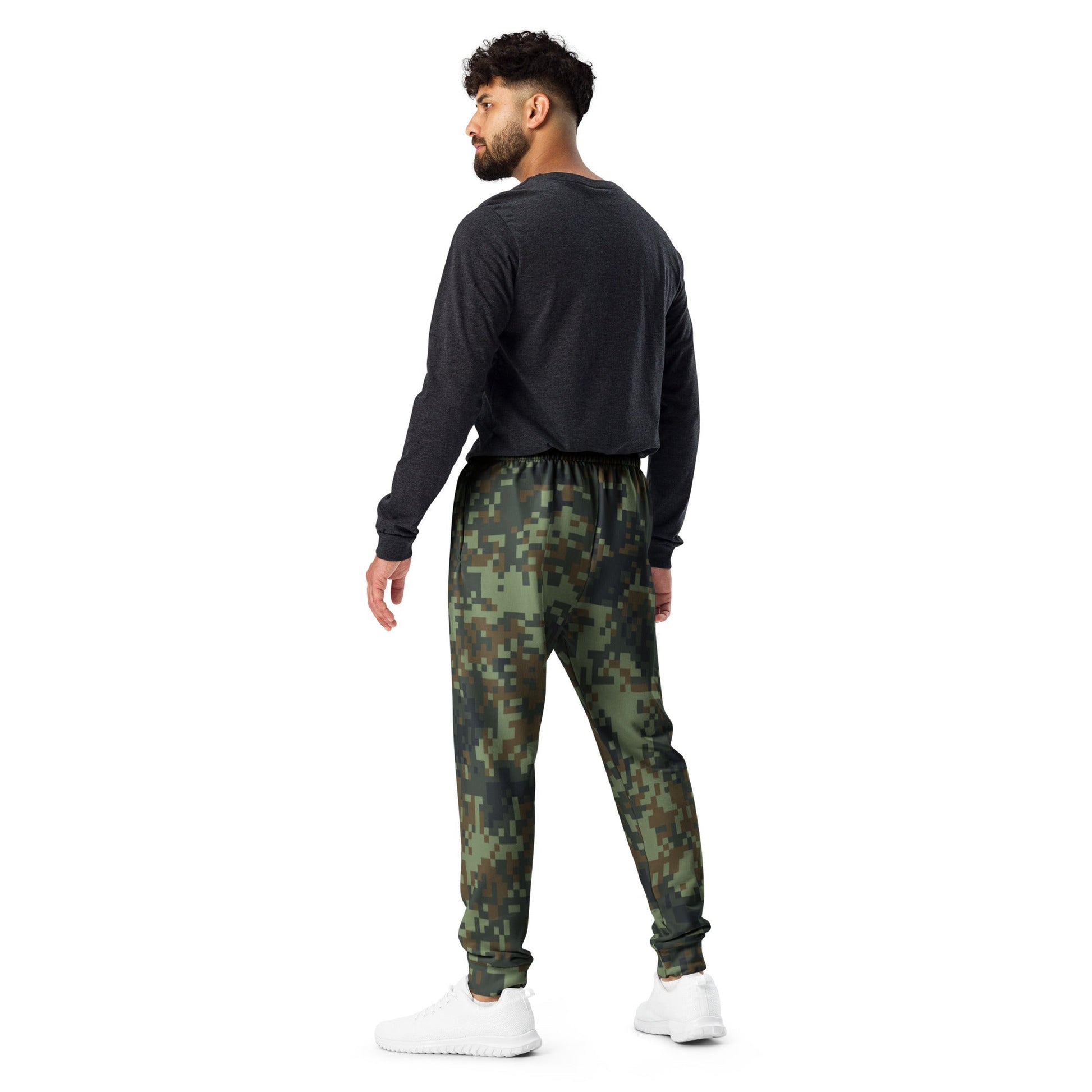 American Digital Dual-Tex Woodland CAMO Mens Joggers
