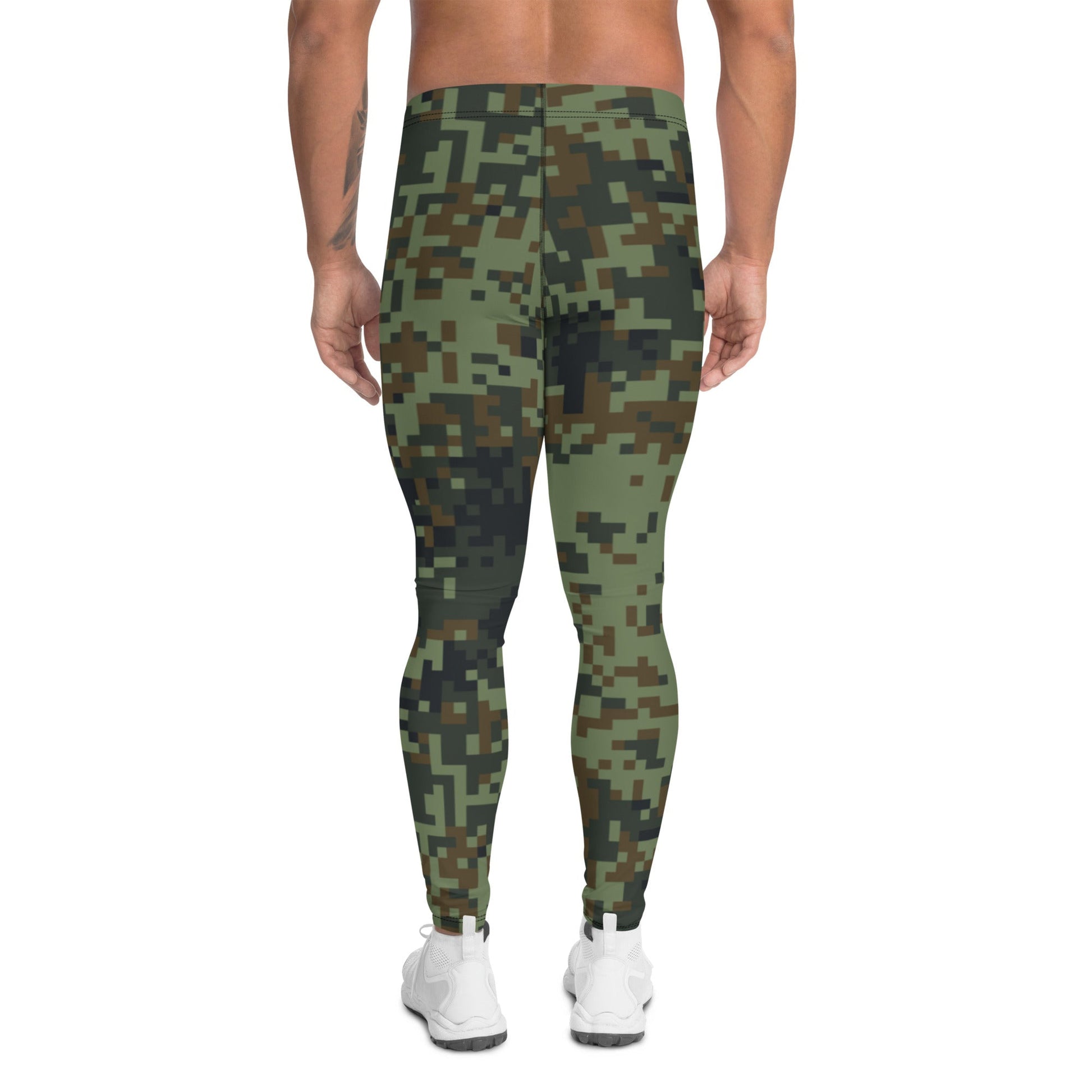 American Digital Dual-Tex Woodland CAMO Mens Leggings