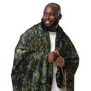 Digital Dual-Tex Woodland CAMO Sherpa Blanket