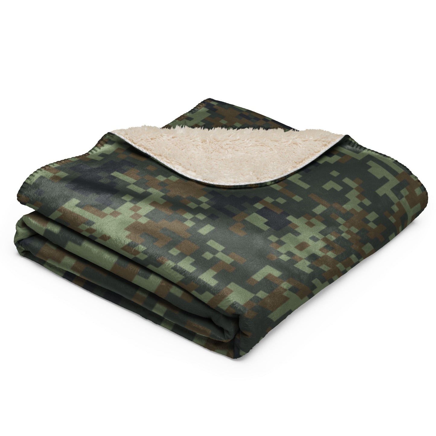American Digital Dual-Tex Woodland CAMO Sherpa blanket - Blankets